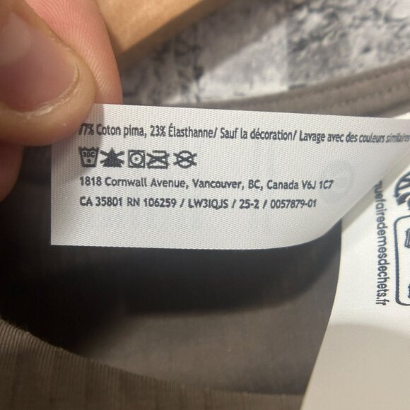 NWT Lululemon Stretch Cotton Rib Crewneck SS Bodysuit Thong Size XS (WSHG) - Picture 12 of 16